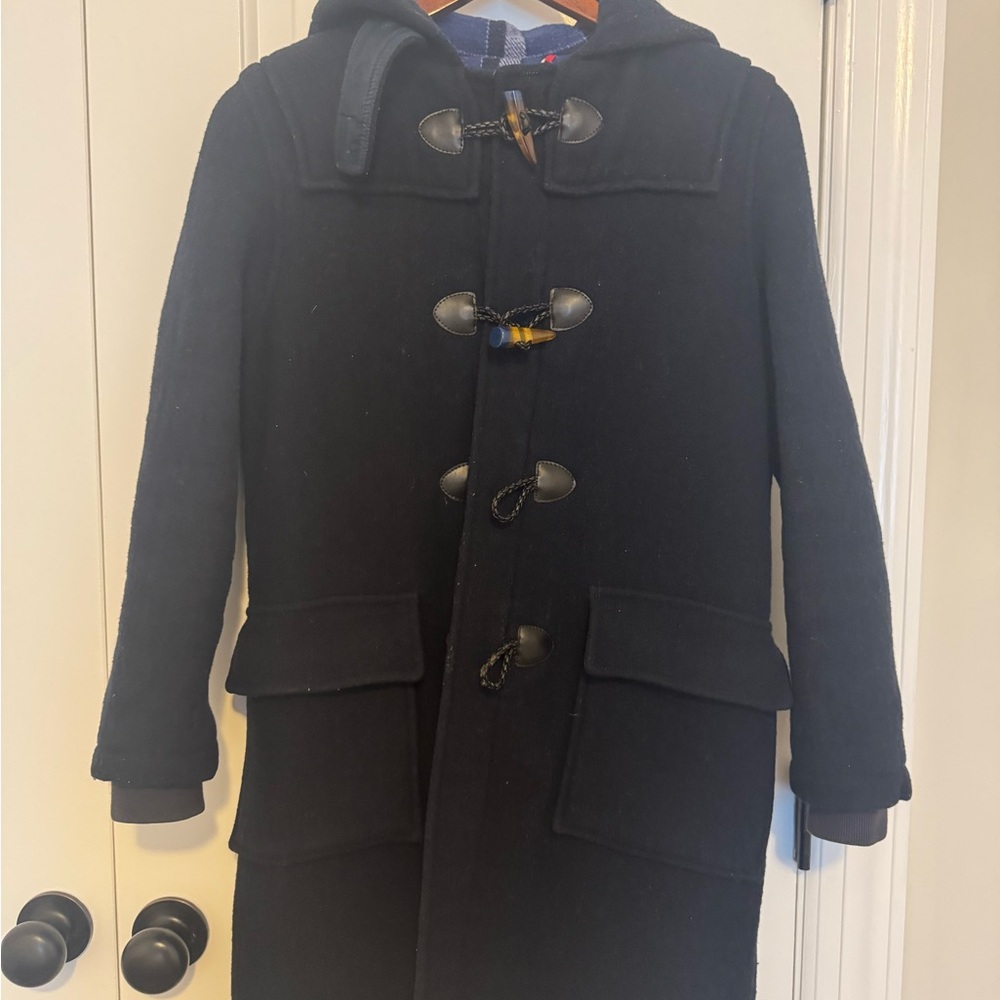 Marc By Marc Jacobs Black Duffle Coat